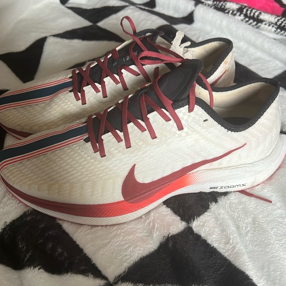 used mens Nike Zoom Fly Flyknit Men's Running in mens 12 have a SDSU tag - Picture 1 of 6